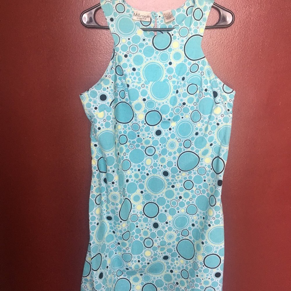 Millenium Stretch Dress with a fun design
